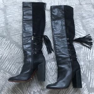 Schutz over knee bootie